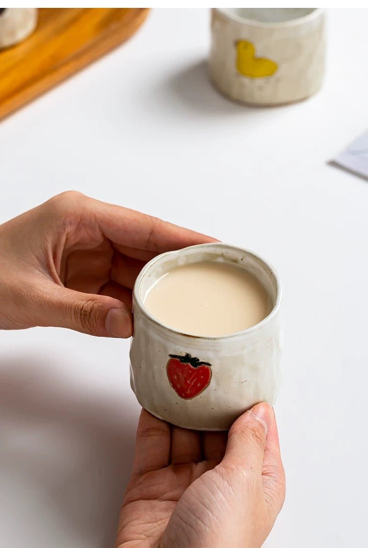 Handmade coffee cup