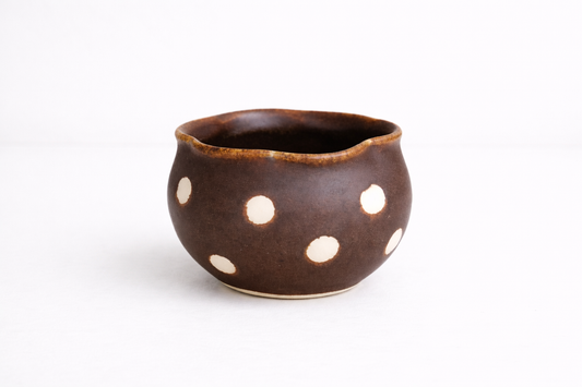 Handcrafted Polka Dot Mug