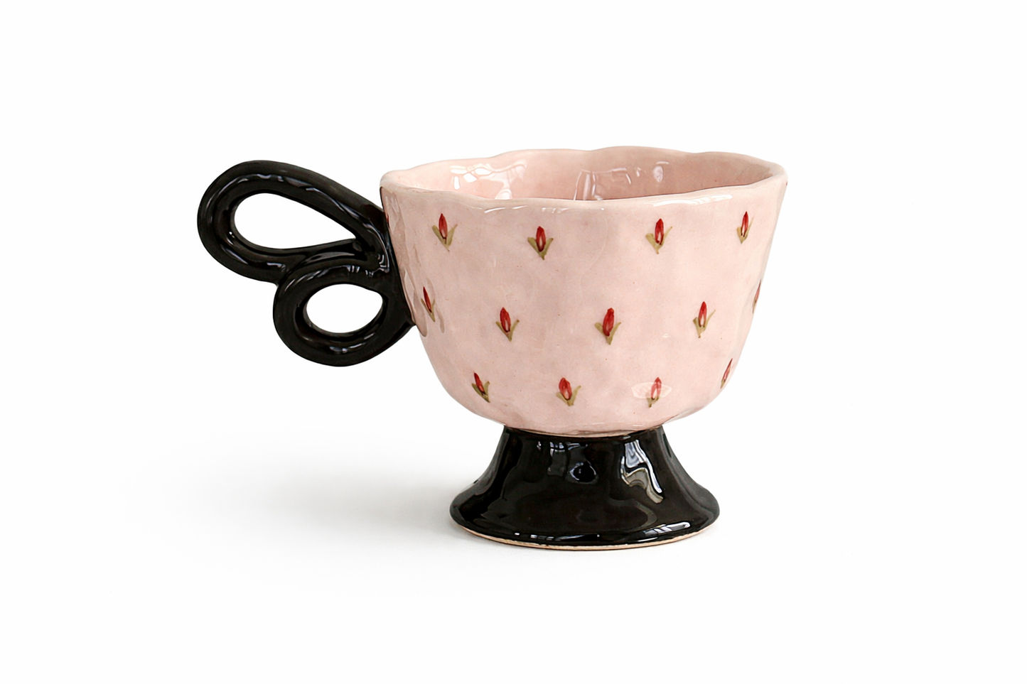 Artisan Pink Bloom Mug